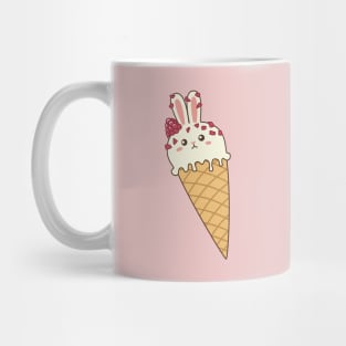 Vanilla & Raspberry Bunny Ice Cream Mug